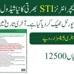 Revised Schedule for STI Online Portal Application