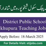 School teching jobs 2025